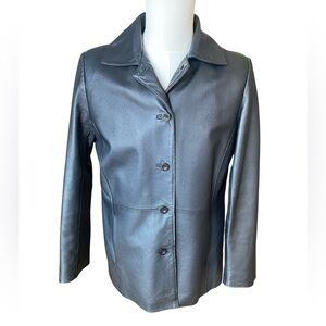 Chadwick of Boston Vintage black leather jacket SZ M